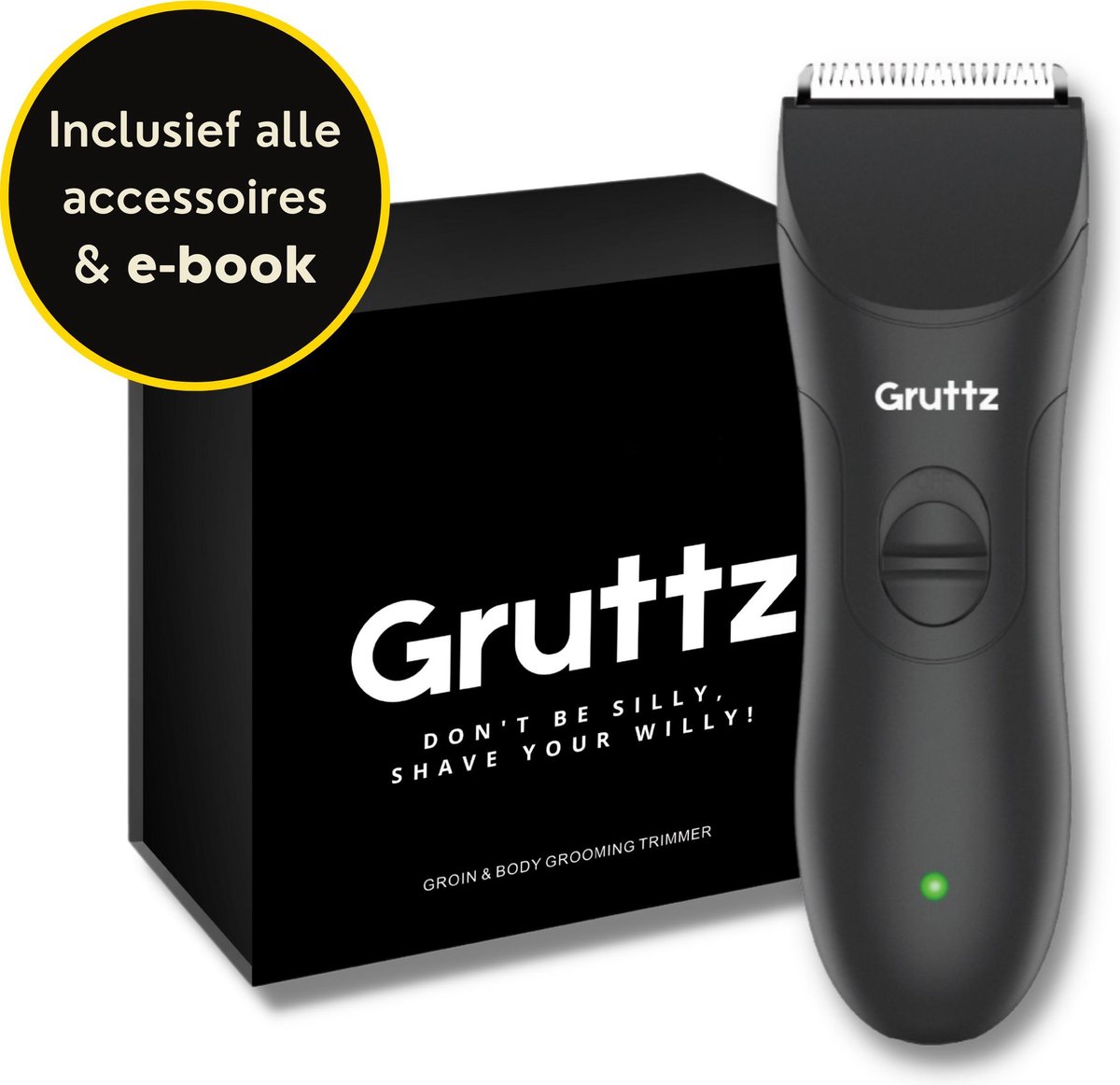 Gruttz®️ Bodygroomer Mannen - Manscaping - Body Trimmer Heren - Bodygroom - Extreem Krachtige Motor - Schaamhaar