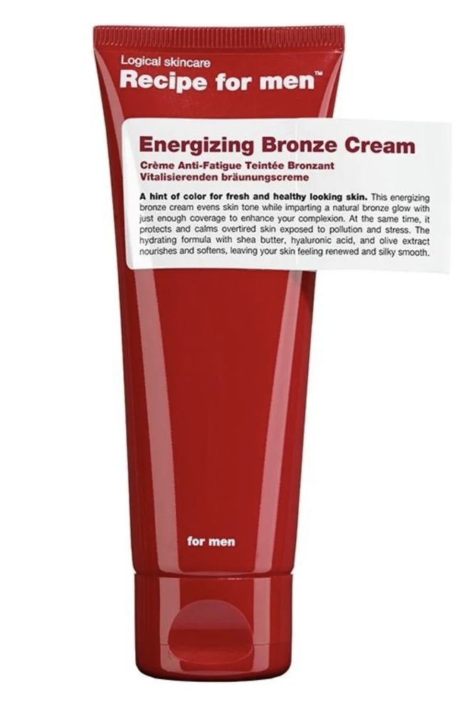 Recipe for men's Energizing Bronze Cream