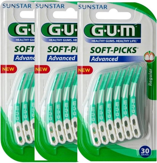 GUM Soft Picks Advanced Regular